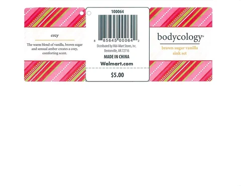 BodycologyBrown Sugar Vanilla 포장