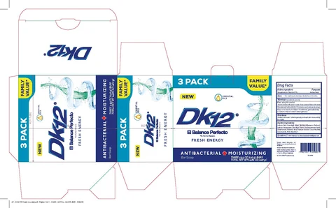 DK12 Fresh Energy Antibacterial and Moisturizing 포장