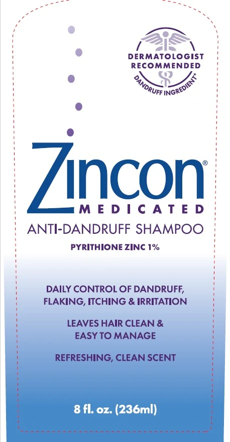 Zincon Medicated Anti-Dandruff 포장