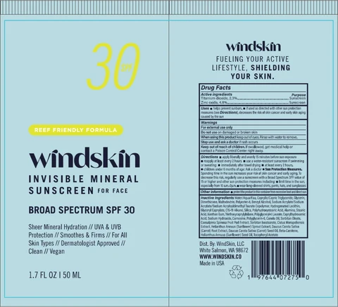 Invisible Mineral Sunscreen for face 포장