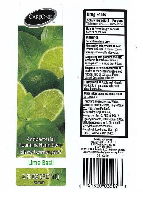 CAREONELIME BASIL packaging