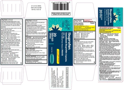 Ibuprofen, Solubilized24/7 Life by 7-Eleven 포장