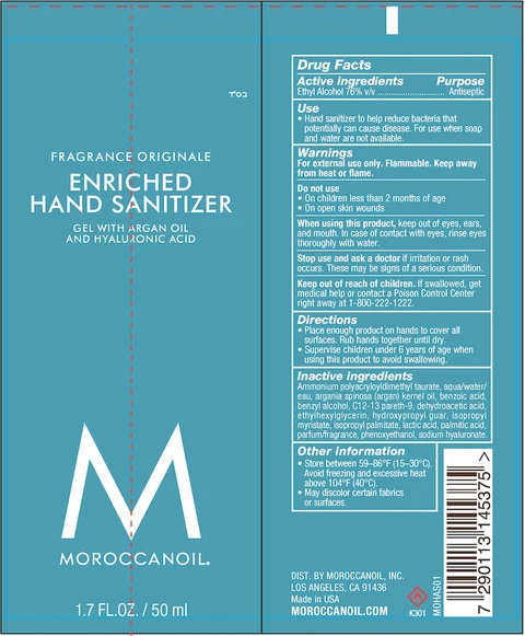 Hand Sanitizer packaging