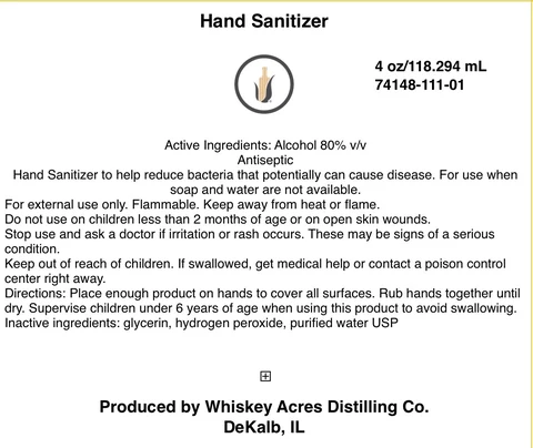 Hand Sanitizer packaging