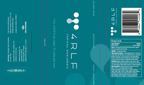 4RLF Topical Analgesic 포장