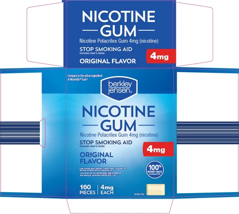 berkley and jensen nicotine 포장