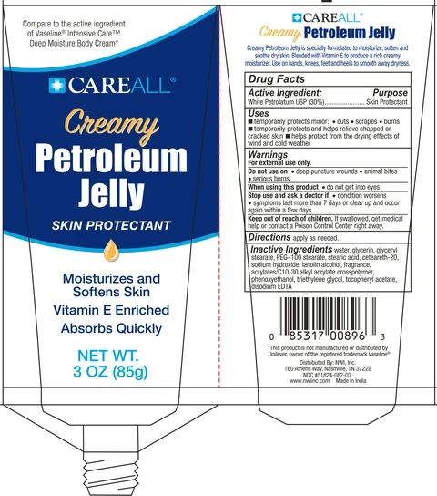 CareALL Creamy Petroleum Jelly 포장