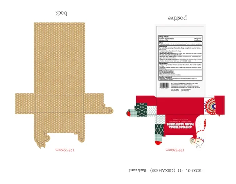 BODY PRESCRIPTIONS ANTIBACTERIAL HAND SANITIZER WINTER MINT CRANBERRY 포장