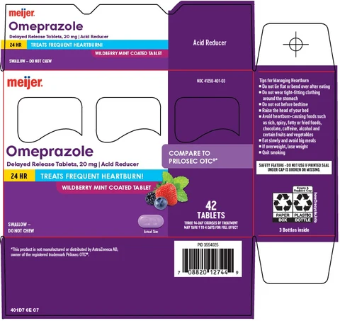 omeprazole 포장