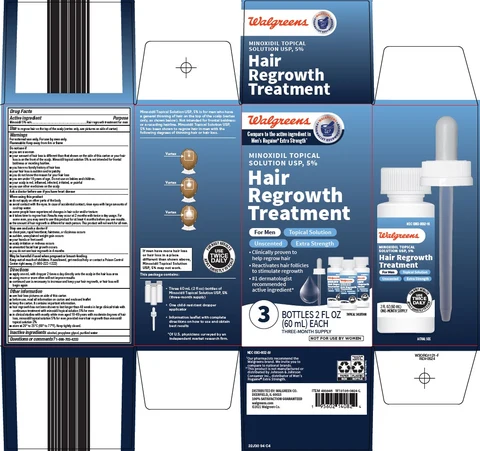 hair regrowth treatment packaging