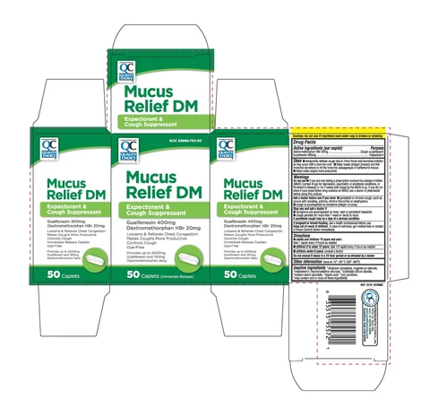 Quality Choice Mucus Relief DMDM 포장