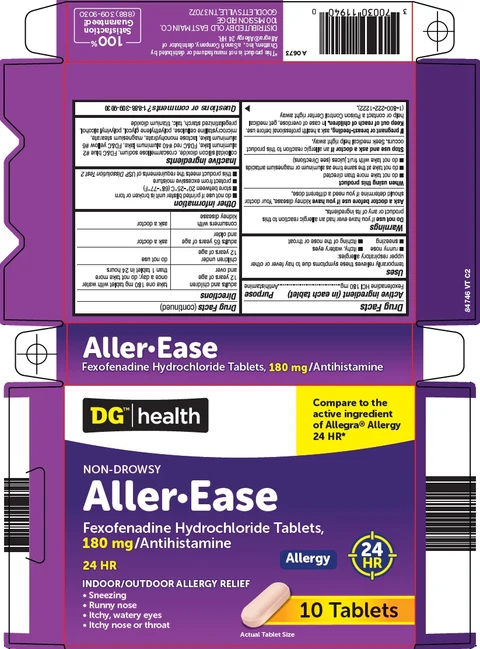 dg health aller ease packaging