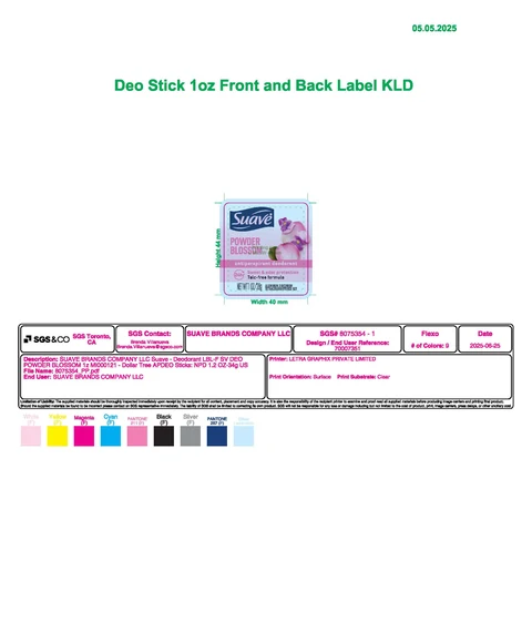 DEO powder blossom front