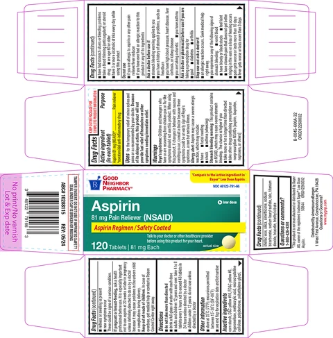 Aspirin 포장