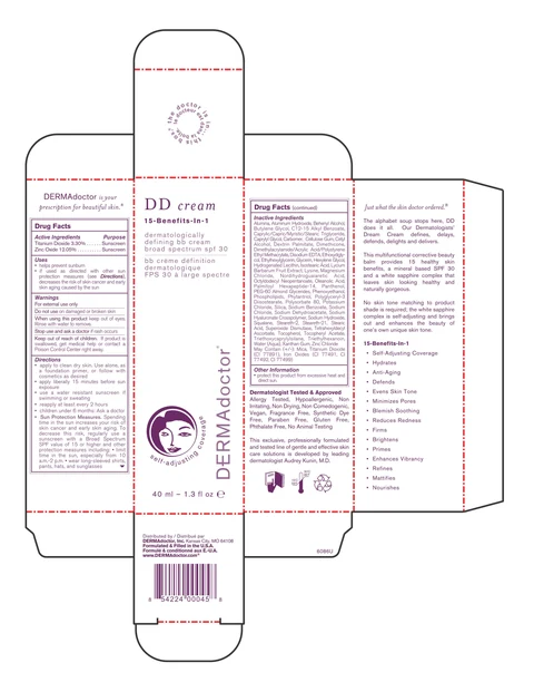 DD Cream 포장