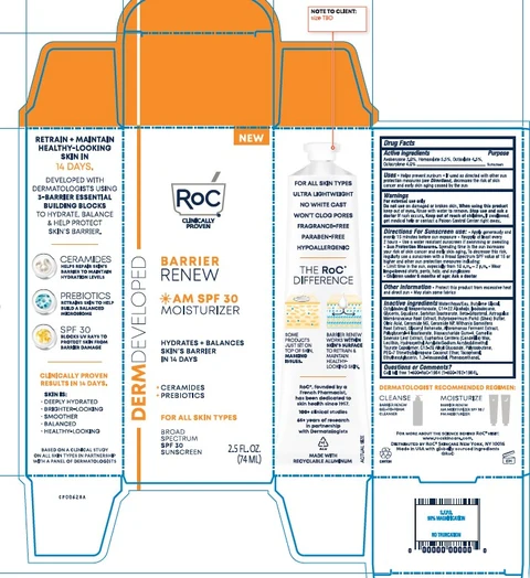 RoC Barrier Renew AM Moisturizer SPF 30 packaging