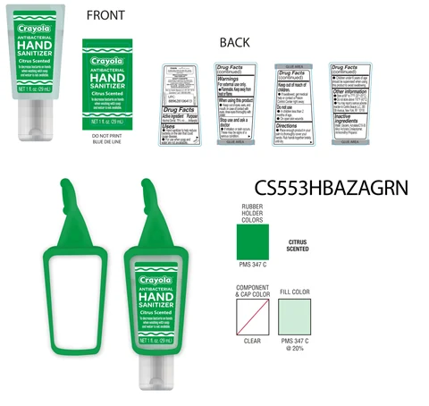 Hand sanitizer packaging