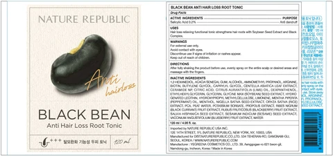 BLACK BEAN ANTI HAIR LOSS ROOT TONIC 포장