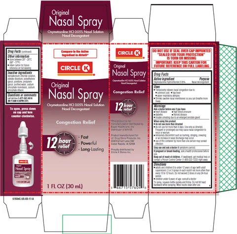 Circle KCongestion Relief packaging