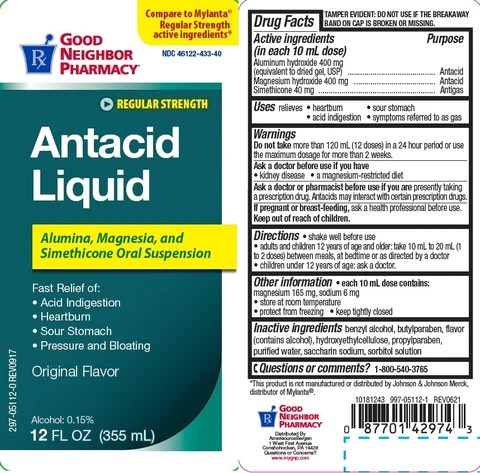REGULAR STRENGTH ANTACID 포장