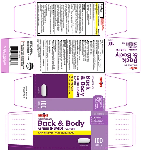 Back and BodyExtra Strength 포장