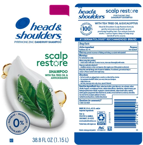 Head and Shoulders Scalp Restore packaging