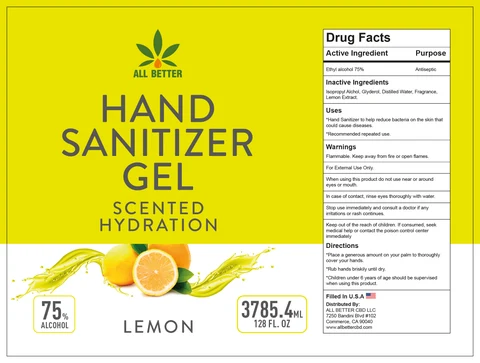 Hand Sanitizer 포장