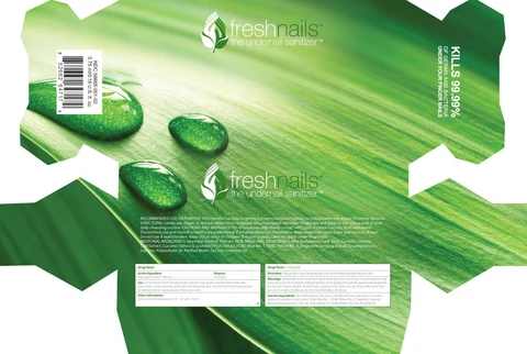 freshnailsthe undernail sanitizer packaging