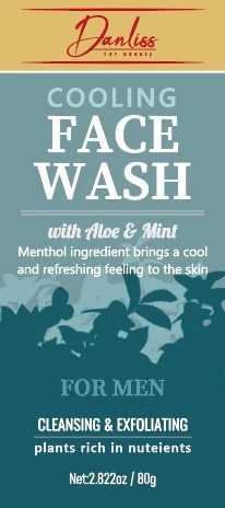 Cooling Face Wash 포장