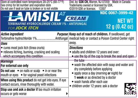 Lamisil AT Cream packaging