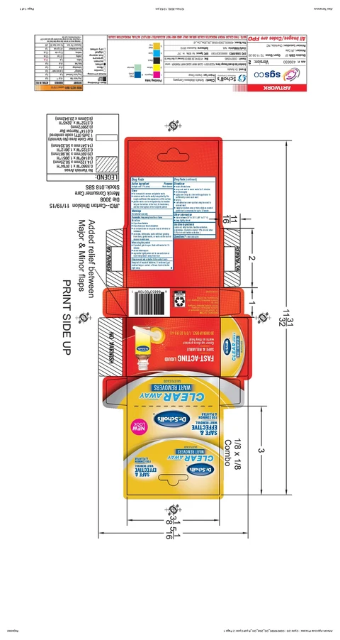 Scholls Wellness Company LLCClear Away Wart Removers 포장