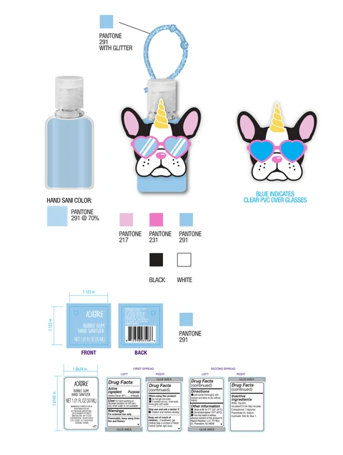 ACORE Bubble Gum Hand SanitizerGirls 포장