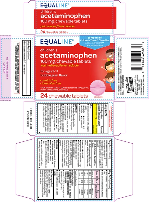 childrens acetaminophen packaging