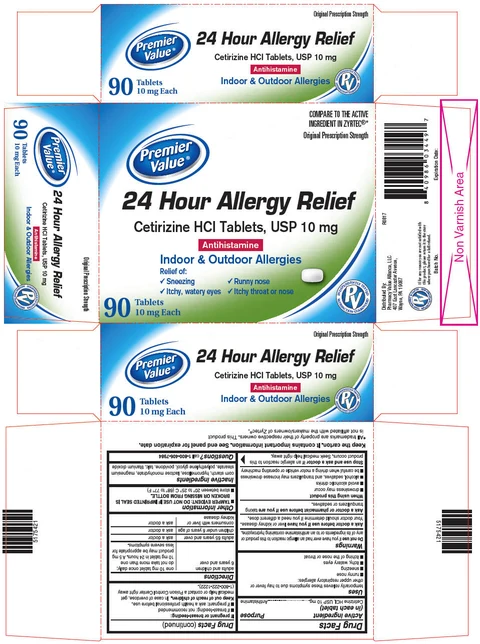Cetirizine Hydrochloride 포장