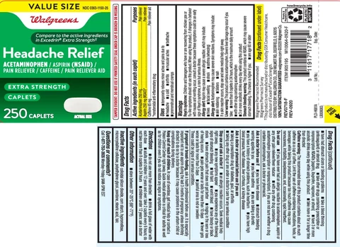 Headache ReliefExtra Strength packaging