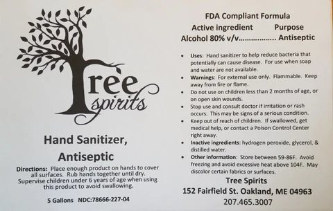 Hand Sanitizer packaging