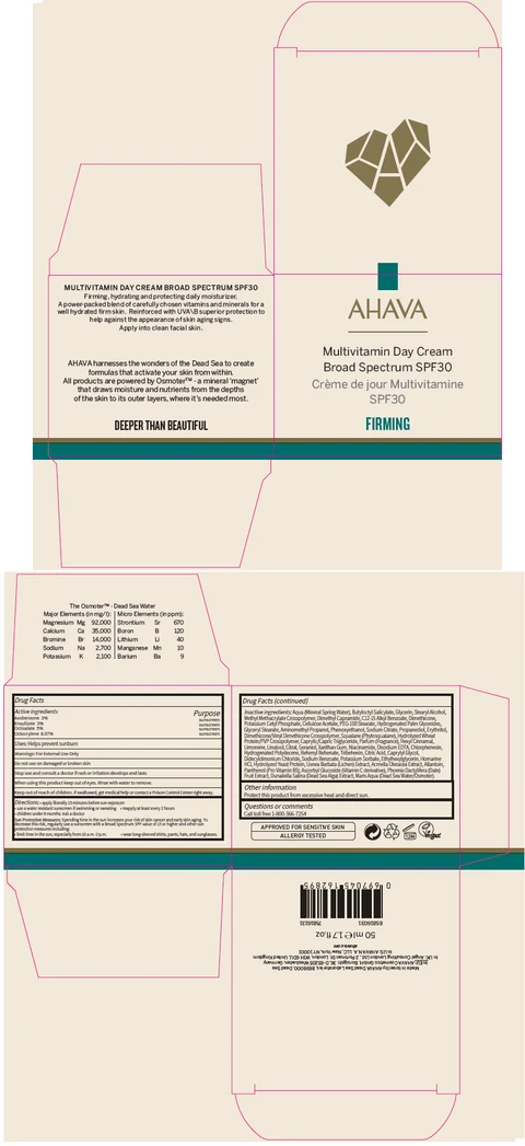 AHAVA MultiVitamin Day SPF30 포장