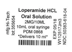 Loperamide Hydrochloride packaging