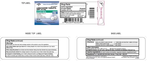Loratadine packaging