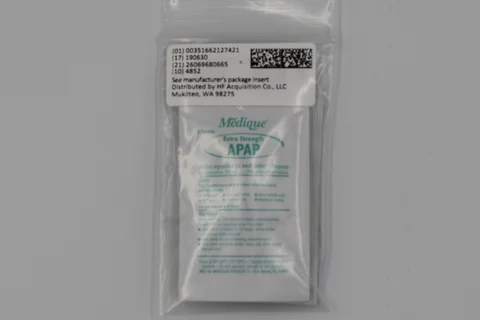 MEDIQUE APAP EXTRA STRENGTH acetaminophen tablet, film coated 포장