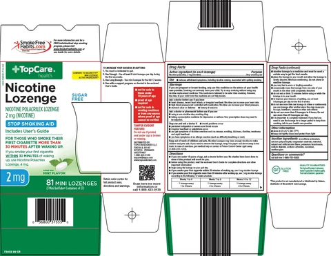 Topcare Nicotine packaging