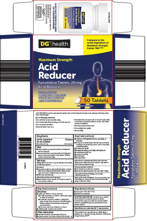 dg health acid reducer packaging