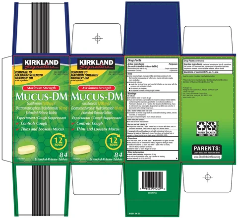 kirkland signature mucus dm 포장