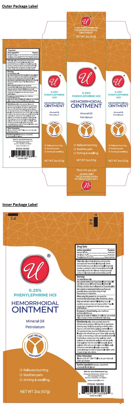 0.25 % PHENYLEPHRINE HCl HEMORRHOIDAL 포장