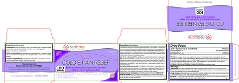 Cold and Sinus Pain Relief 포장