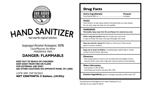A2DC Hand Sanitizer 포장