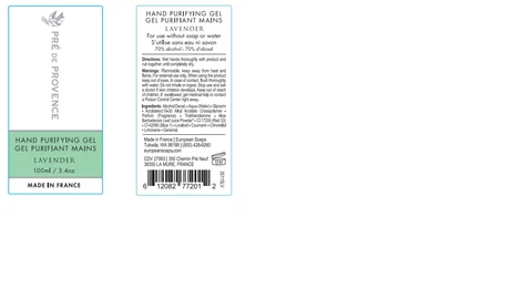 100ml LAVENDER Hand purifying 포장