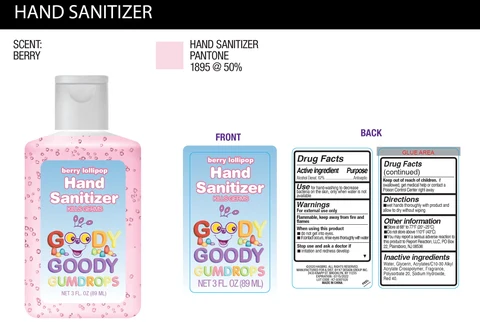 CandyLand Hand SanitizerCL 200 포장
