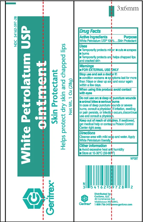 White Petrolatum packaging