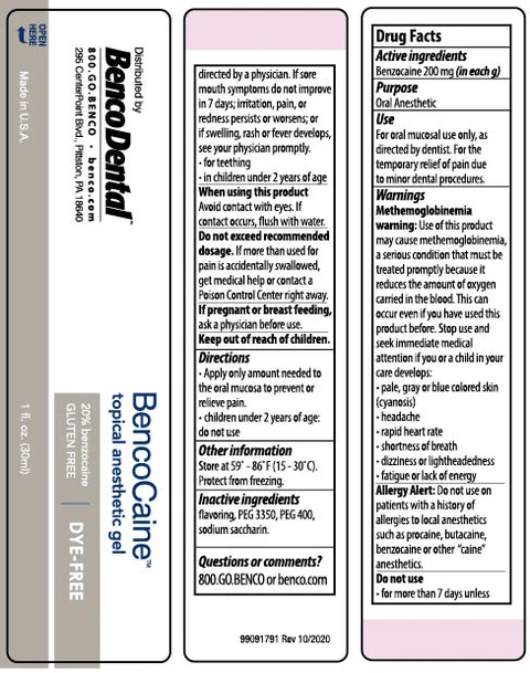 BencoCaine Topical Anesthetic 포장